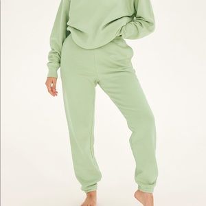 Girlfriend Collective Joggers in Pistachio Sz XS/S